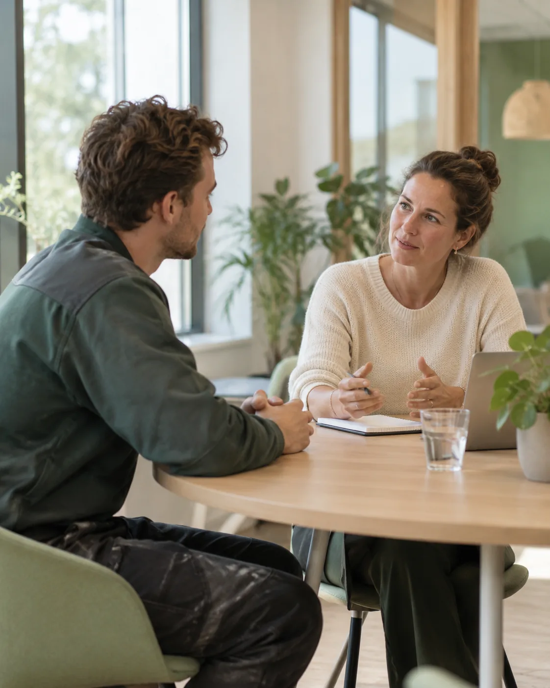Professionals in gesprek over ontwikkeling en perspectief